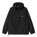 CARHARTT WIP WINDBREAKER PULLOVER BLACK WHITE