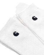 CARHARTT WIP MADISON 2 PACK SOCKS WHITE BLACK - Image 2