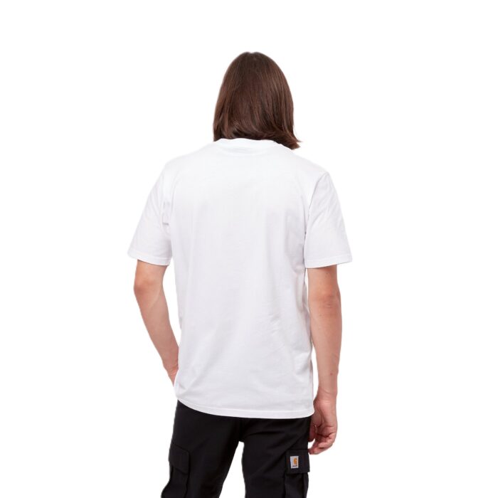 CARHARTT WIP SCRIPT T-SHIRT WHITE BLACK - Image 4