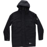DC MAYBURY PARKA JACKET BLACK - Image 7