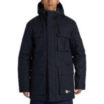 DC MAYBURY PARKA JACKET BLACK