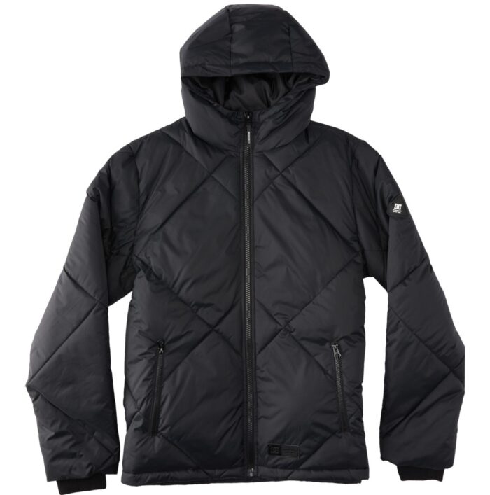 DC PASSAGE PUFFER JACKET BLACK - Image 7