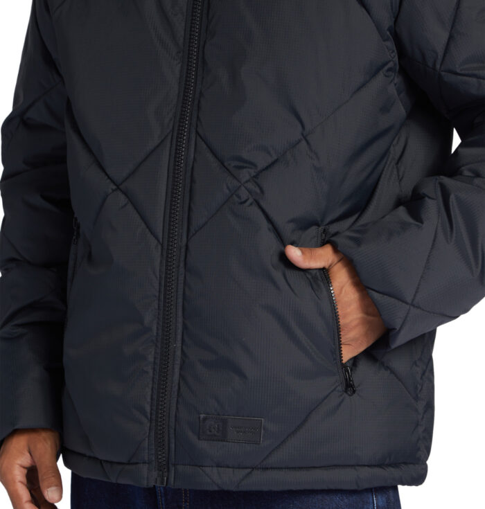 DC PASSAGE PUFFER JACKET BLACK - Image 5