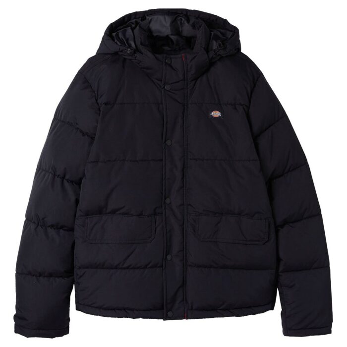 DICKIES GLACIER VIEW PUFFER JACKET BLACK - Image 5
