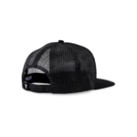 FALLEN INSIGNIA FLAT TRUCKER HAT BLACK BLUE DEGREE - Image 2