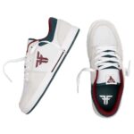 FALLEN PATRIOT SHOES WHITE TEAL BURGUNDY - Image 6