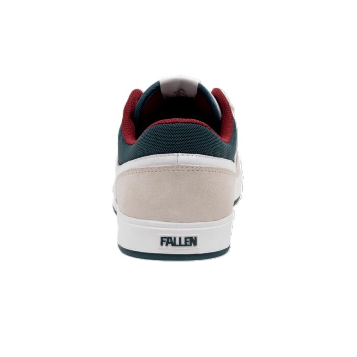 FALLEN PATRIOT SHOES WHITE TEAL BURGUNDY - Image 5
