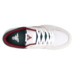 FALLEN PATRIOT SHOES WHITE TEAL BURGUNDY - Image 3