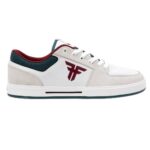 FALLEN PATRIOT SHOES WHITE TEAL BURGUNDY