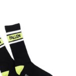 FALLEN UNI II SOCKS BLACK LIME - Image 3