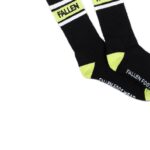 FALLEN UNI II SOCKS BLACK LIME - Image 2