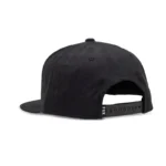 FOX HEAD SNAPBACK HAT BLACK CHARCOAL - Image 3
