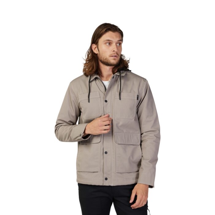 FOX MERCER JACKET TAUPE - Image 4
