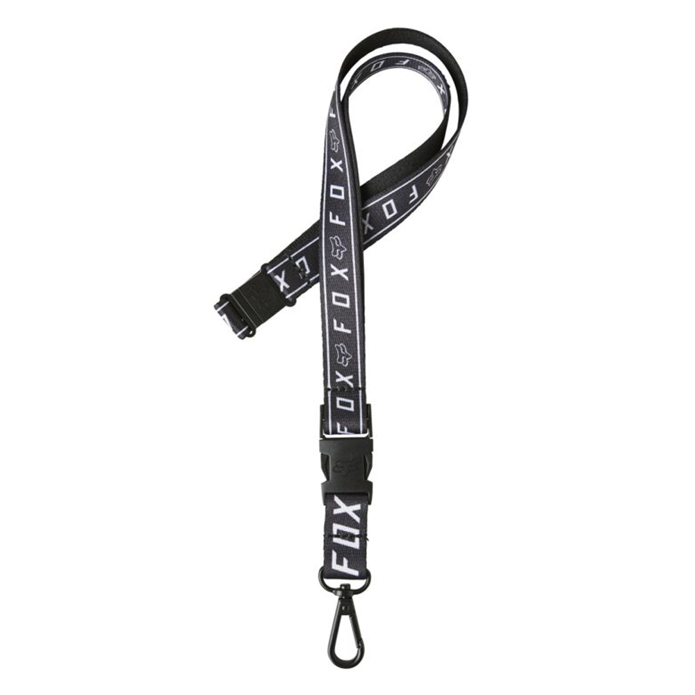 FOX-PINNACLE-LANYARD-BLACK-28994-001-3TEM-10E FOX PINNACLE LANYARD BLACK - Image 1