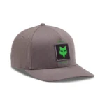 FOX TAUNT FLEXFIT HAT PEWTER GREY