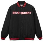 INDEPENDENT BAUHAUS STADIUM JACKET BLACK