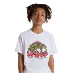 VANS BOYS IGUANA T-SHIRT WHITE - Image 3