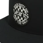 VANS CIRCLE SNAPBACK CAP BLACK - Image 3