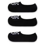 VANS CLASSIC CANOODLE 3 PAIR PK SOCKS BLACK - Image 2