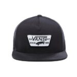 VANS FULL PATCH SNAPBACK HAT BLACK