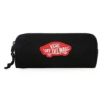 VANS OLD SKOOL PENCIL POUCH BLACK CHILI PEPPER