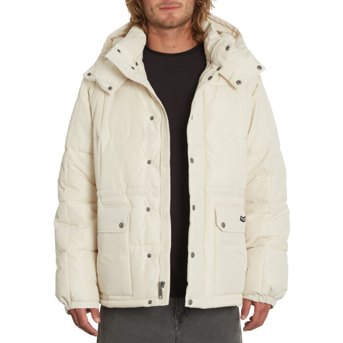 VOLCOM SUPERSTONER 5K JACKET WHITECAP GREY - Image 6