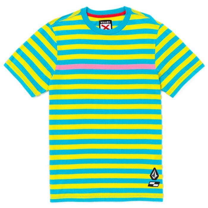 VOLCOM X SCHROFF CREW T-SHIRT CLEARWATER - Image 3