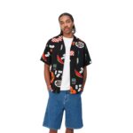 CARHARTT WIP ISIS MARIA DINNER SHIRT BLACK - Image 6