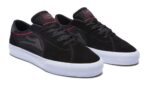 LAKAI X CHOCOLATE FLACO II SHOES BLACK RED SUEDE - Image 4