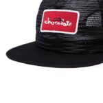 LAKAI X CHOCOLATE PETROL MESH SNAPBACK HAT BLACK - Image 2