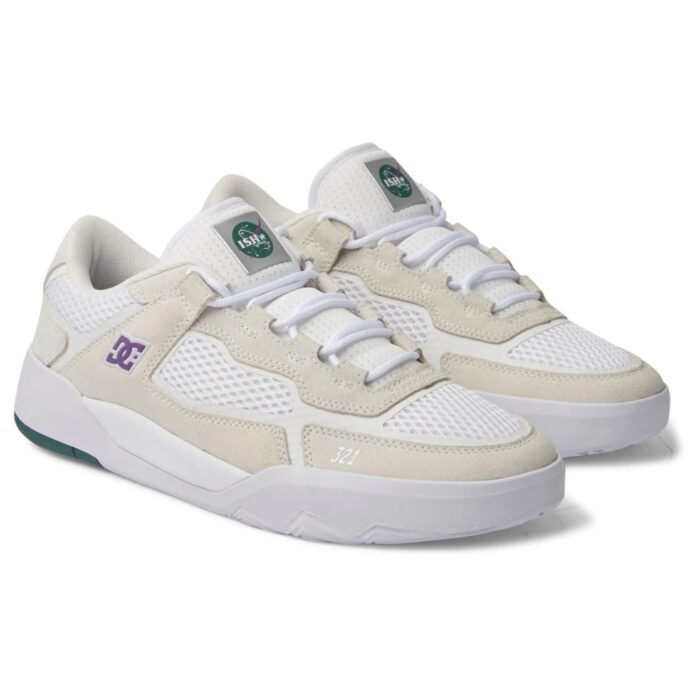 DC METRIC S X ISH CEPEDA SHOES WHITE PURPLE - Image 2
