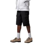 CARHARTT WIP REGULAR CARGO SHORT BLACK RINSED - Image 3