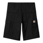 CARHARTT WIP REGULAR CARGO SHORT BLACK RINSED - Image 7