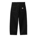 CARHARTT WIP BRANDON PANT BLACK RIGID - Εικόνα 5