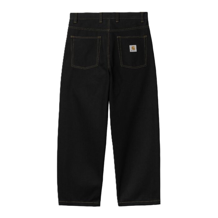 CARHARTT WIP BRANDON PANT BLACK RIGID - Εικόνα 5