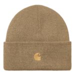 CARHARTT WIP CHASE BEANIE PEANUT GOLD