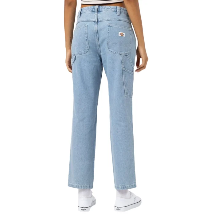 DICKIES ELLENDALE W DENIM PANT VINTAGE BLUE - Image 2