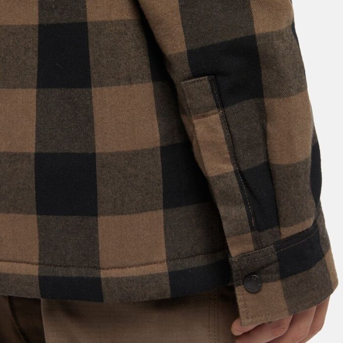 DICKIES SHERPA LINED SACRAMENTO SHIRT MUSHROOM - Image 8