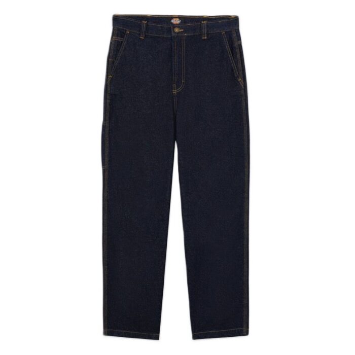 DICKIES MADISON BAGGY FIT DENIM PANT RINSED - Image 3