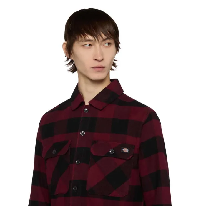 DICKIES NEW SACRAMENTO SHIRT ZINFANDEL - Image 5