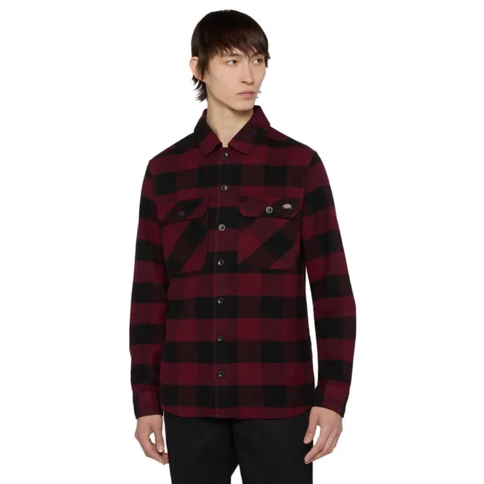 DICKIES NEW SACRAMENTO SHIRT ZINFANDEL - Image 3