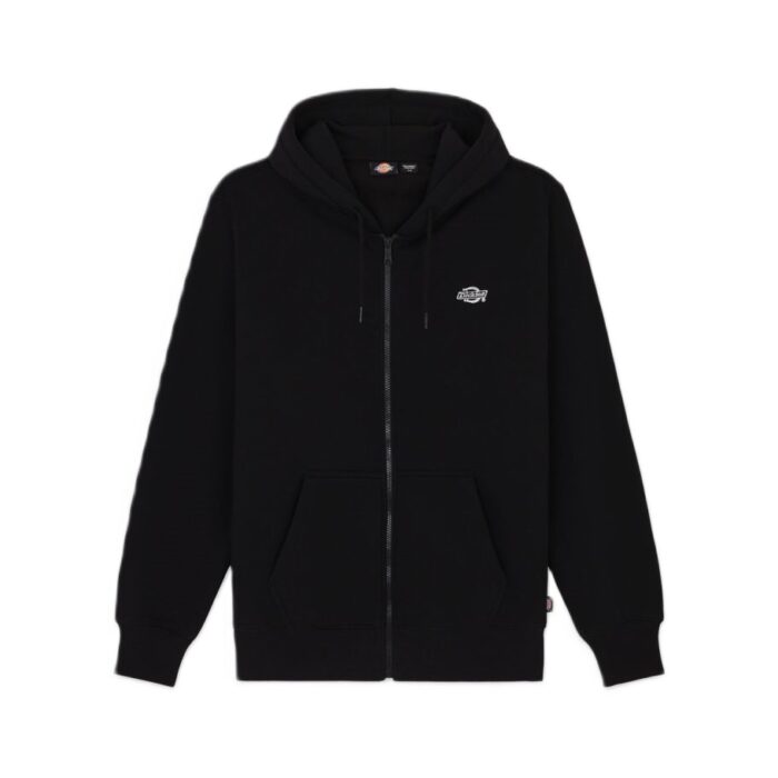 DICKIES SUMMERDALE FULL ZIP HOODIE BLACK - Image 5
