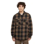 DICKIES SHERPA LINED SACRAMENTO SHIRT MUSHROOM - Image 3