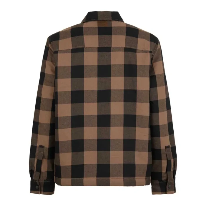 DICKIES SHERPA LINED SACRAMENTO SHIRT MUSHROOM - Image 2