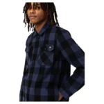 DICKIES SHERPA LINED SACRAMENTO SHIRT NAVY BLUE - Image 5