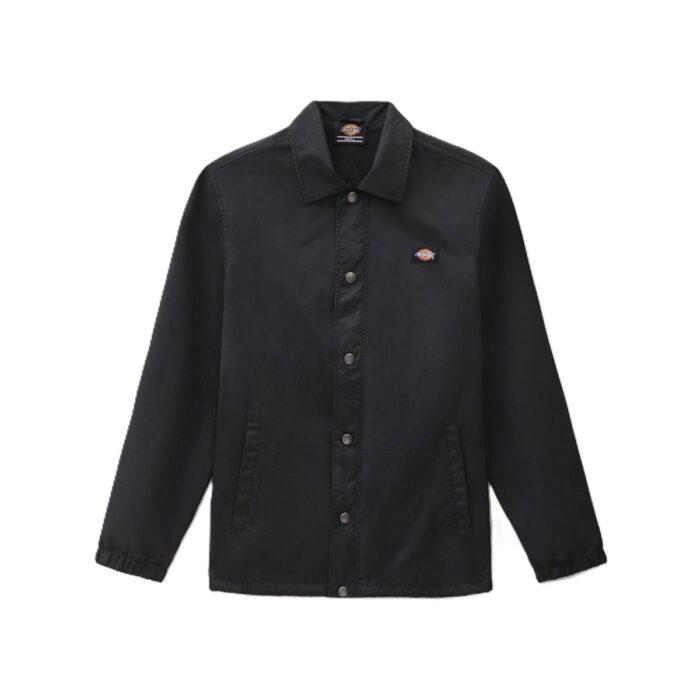 DICKIES OAKPORT COACH JACKET BLACK - Image 5