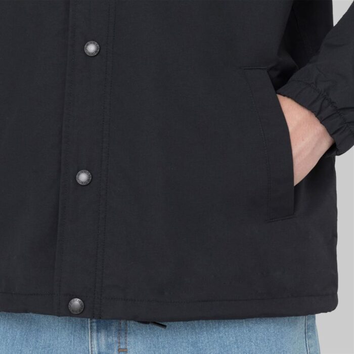 DICKIES OAKPORT COACH JACKET BLACK - Image 4