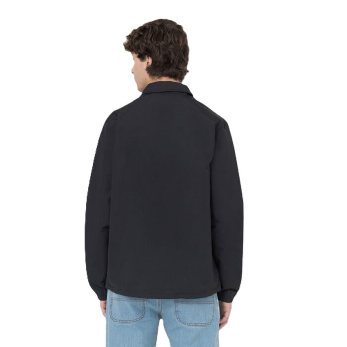 DICKIES OAKPORT COACH JACKET BLACK - Image 2