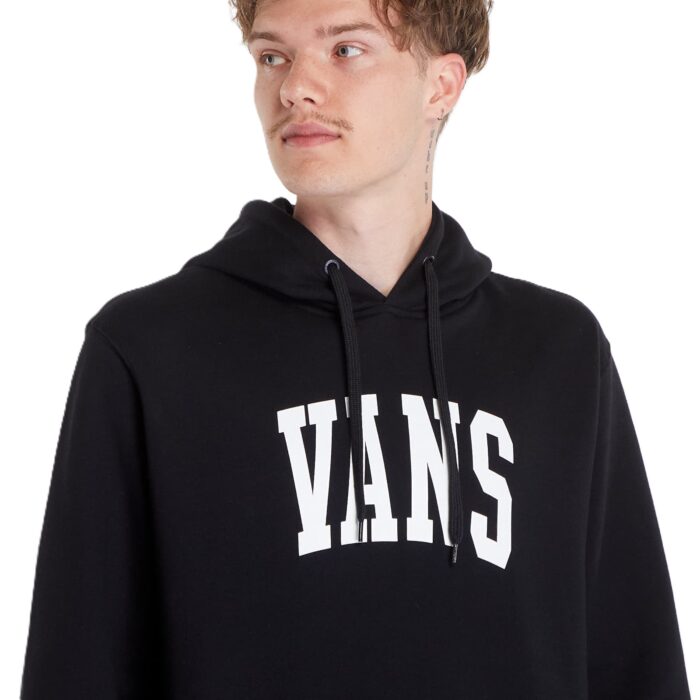 VANS ARCHED HOODIE BLACK - Image 3