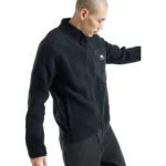 BURTON CINDER FULL ZIP FLEECE TRUE BLACK - Image 2